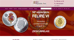 Desktop Screenshot of filateliaarias.com